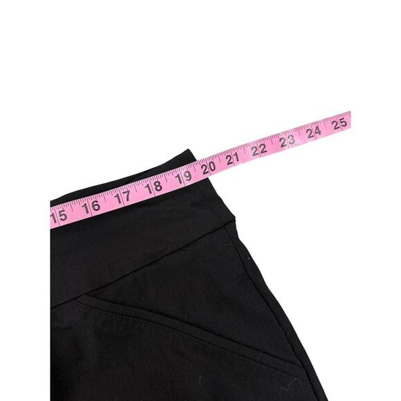 Alfred Dunner Black Stretch Pull On Dress Pants Capris Crop Womens Plus Size 18W - Picture 4 of 6
